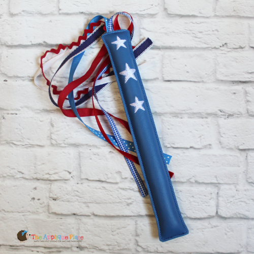 Pretend Play - ITH - Patriotic Ribbon Wand