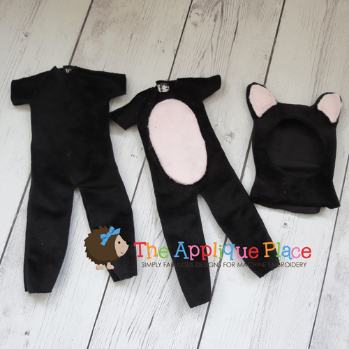 Doll Clothing - 14 Inch Doll Cat Suit