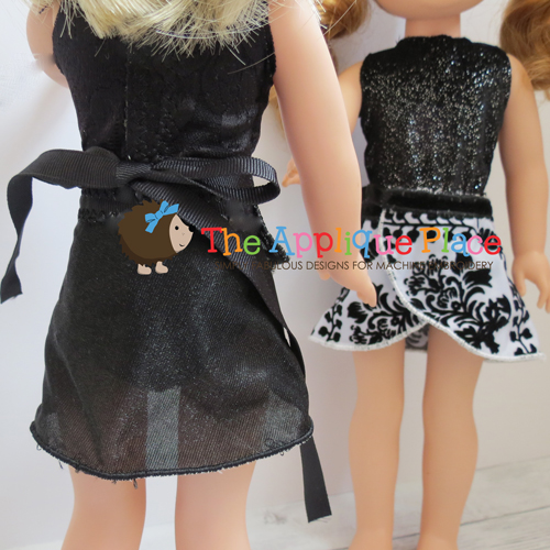 Doll Clothing - 14 Inch Doll Wrap Skirt