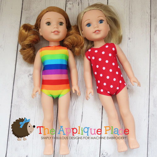 Doll Clothing - 14 Inch Doll Leotard and Swimsuit