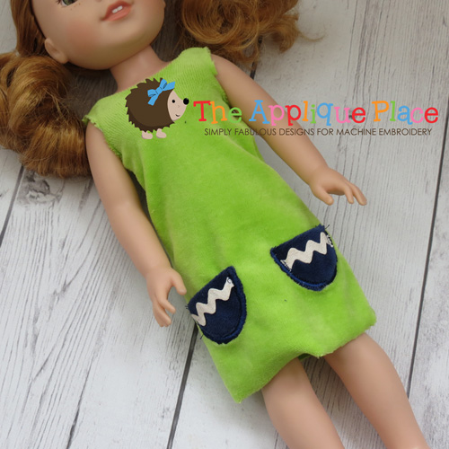 Doll Clothing - 14 Inch Doll Jumper and Pockets