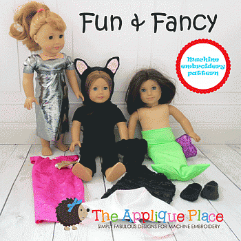 Doll Clothing -18 Inch Doll Clothing Set - Fun & Fancy