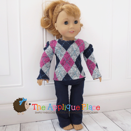 Doll Clothing -18 Inch Doll Clothing Set - Cute & Casual