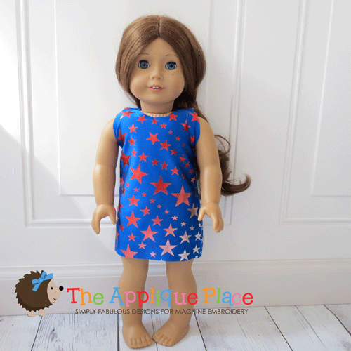 Doll Clothing - 18 Inch Doll Flare Tank