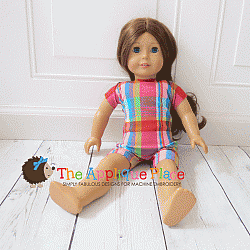 Doll Clothing - 18 Inch Doll Romper