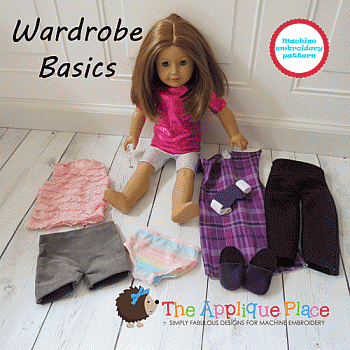 Doll Clothing -18 Inch Doll Clothing Set - Wardrobe Basics