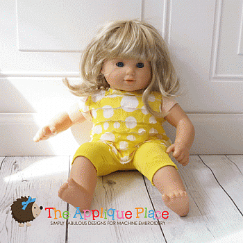 Doll Clothing - 15 Inch Doll Flare Tank