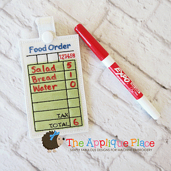Pretend Play - ITH - Food Order Pad - Small