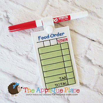 Pretend Play - ITH - Food Order Pad - Small