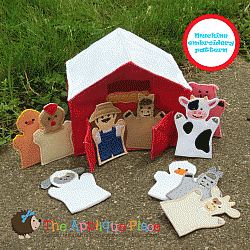 Puppet Set - Farm*including* ITH Barn (FINGER Puppets ONLY)
