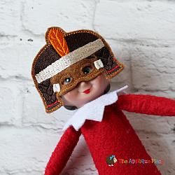 Elf Clothing - Doll Mask - Native American Girl