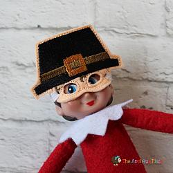 Elf Clothing - Doll Mask - Pilgrim Boy