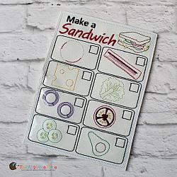 Pretend Play - ITH - Sandwich Menu
