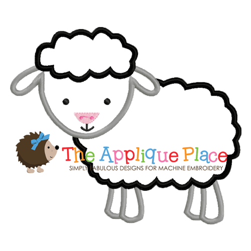 Applique - Black Sheep