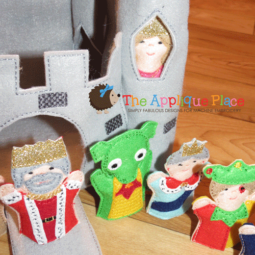 Puppet Set - Castle *Including* ITH Castle (FINGER Puppets ONLY)