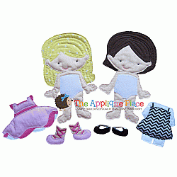 Dress up Doll Clothing - Jumper and Flats