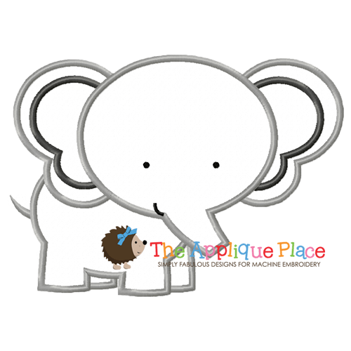 Applique - Elephant