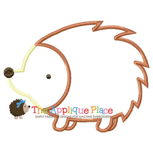 Applique - Hedgehog