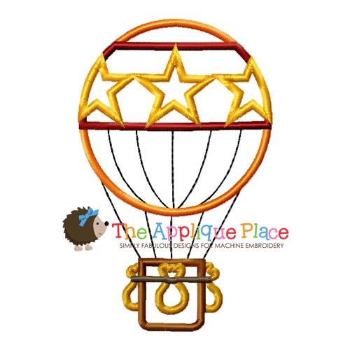 Applique - Hot Air Balloon