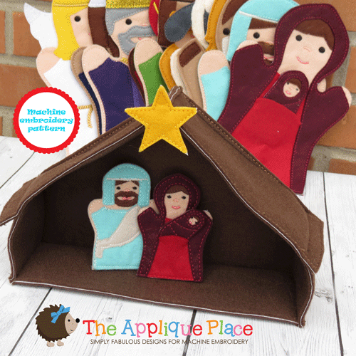 Puppet Set - Nativity *Including* ITH Stable