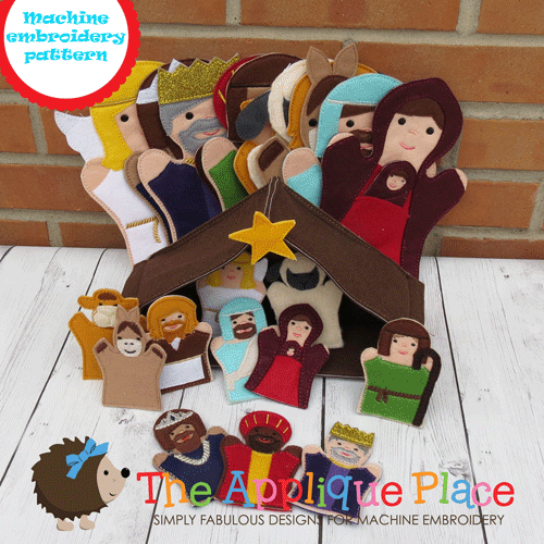 Puppet Set - Nativity *Including* ITH Stable