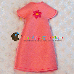 Sister Doll Clothing - Nightgown for Dolls