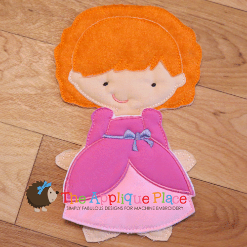 Dress up Doll Clothing - Pink Princess Gown