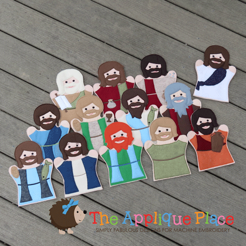 Puppet Set - Jesus and His 12 disciples