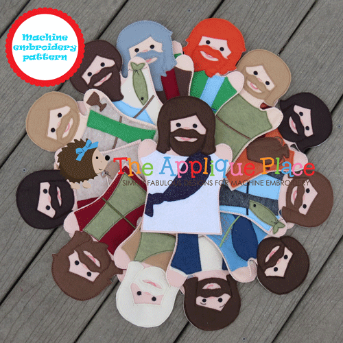 Puppet Set - Jesus and His 12 disciples