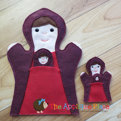 Puppet - Baby Jesus and Mary