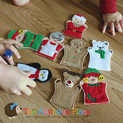 Puppet Set - Christmas (FINGER Puppets ONLY)