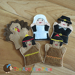 Puppet Set - Thanksgiving (FINGER Puppets ONLY)