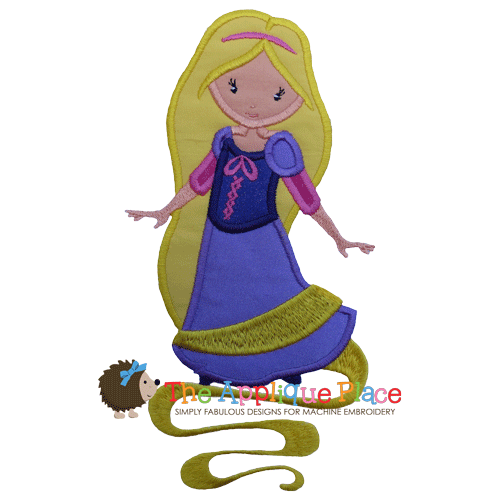 Pretty Princess 9 as Rapunzel