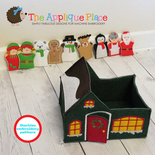 Puppet Set - Christmas *Including* ITH Santa's Workshop (FINGER Puppets ONLY)