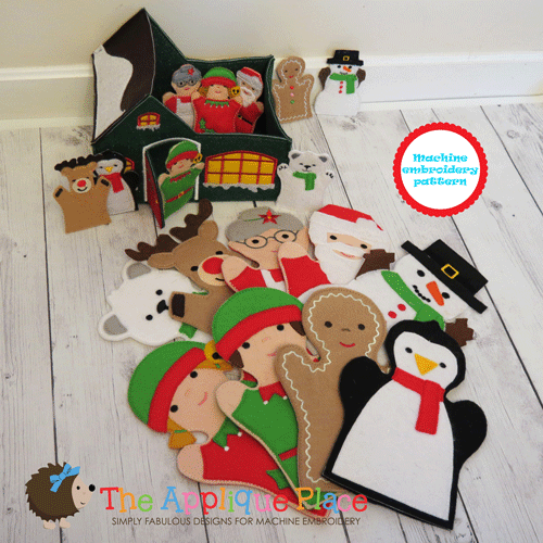Puppet Set - Christmas *Including* ITH Santa's Workshop