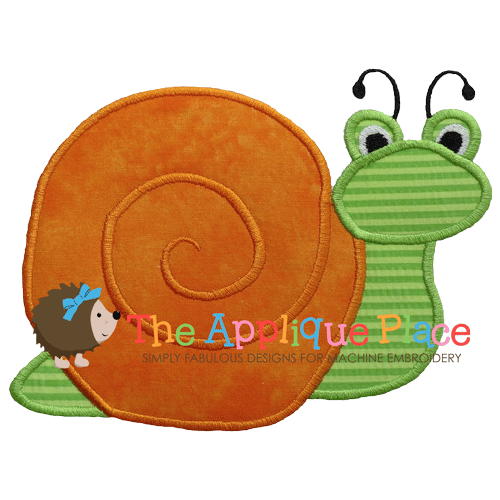 Applique - Silly Snail