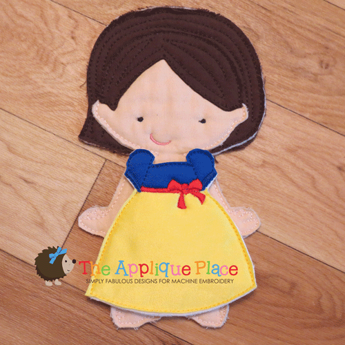 Dress up Doll Clothing - Snow White Gown