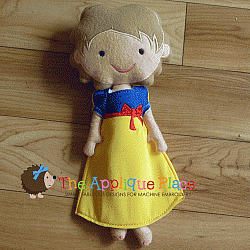 Sister Doll Clothing - Snow White Gown for Dolls