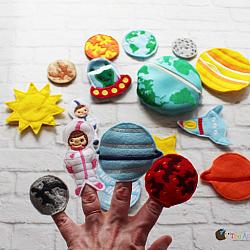 Puppet Set - Outer Space (FINGER Puppets)