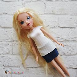 Doll Clothing - 10 Inch Doll Simple Skirt