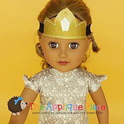 Doll Clothing - 18 Inch Doll Princess Dress and Crown