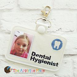Pretend Play - ITH - Dental Hygienist Badge ID Tag