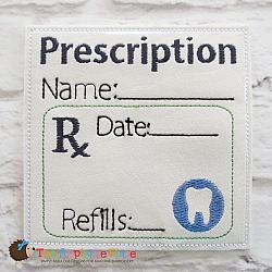Pretend Play - ITH - Dentist Prescription