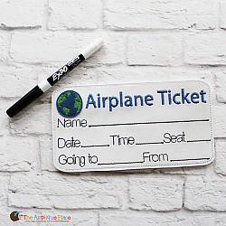 Pretend Play - ITH - Airplane Ticket