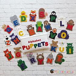 Puppet Set - Alphabet (FINGER Puppets ONLY)