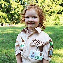 Pretend Play - ITH - Animal Trainer Badge ID Tag