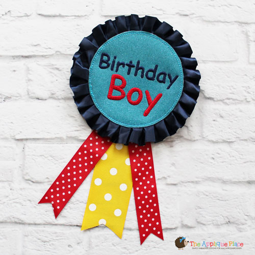 Pretend Play - ITH - Birthday Boy Badge