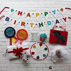 Pretend Play - ITH - Birthday Set