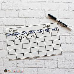 Pretend Play - ITH - Blank Calendar