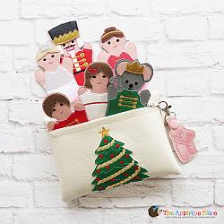 Bag - In the Hoop Christmas Tree Bag and Ballet Shoes Bag Tag